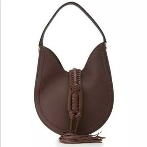 SOLD Altuzarra NEW Ghianda Small Knot Hobo Brown